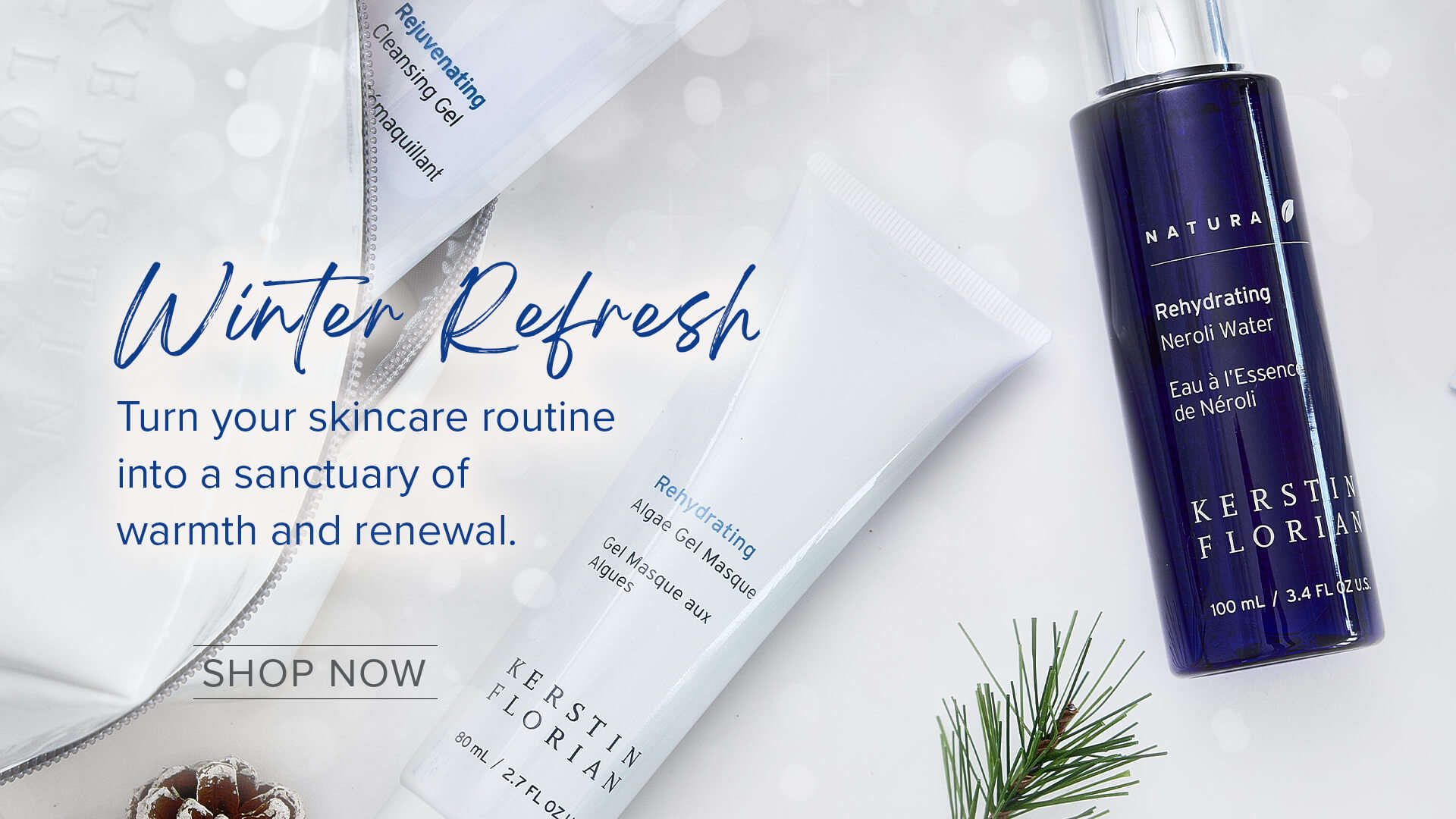 Winter Refresh Cleansing Rejuvenating Turn your skincare routine into a sanctuary of warmth and renewal.